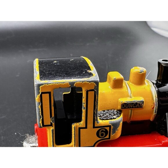 Thomas & Friends Take n Play Along Duncan 2002 Vtg Diecast Train READ Engine - Picture 7 of 12